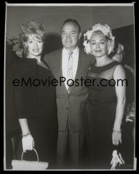 1x085 LANA TURNER/BOB HOPE/JANIS PAIGE 8x10 negative 1950s smiling together at a social event!