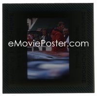 1x706 LE MANS French 35mm slide 1971 race car driver Steve McQueen standing in the pit!