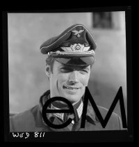 1x179 WHERE EAGLES DARE group of 8 2x2 negatives 1968 Clint Eastwood shown in all, some candids!