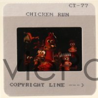 1x644 CHICKEN RUN group of 11 35mm slides 2000 Peter Lord & Nick Park claymation, cool candids!