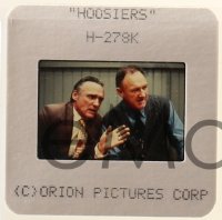 1x687 HOOSIERS group of 4 35mm slides 1986 Gene Hackman, Dennis Hopper, best basketball movie ever!