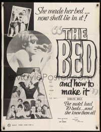 1y080 BED & HOW TO MAKE IT 1sh 1966 Francine Ashley, Judson Todd, Patricia McNair, Barbara Kemp!