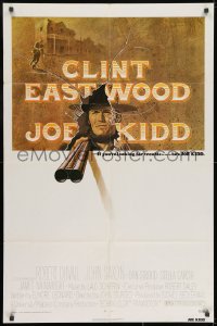 1y479 JOE KIDD 1sh 1972 John Sturges, if you're looking for trouble, he's Clint Eastwood!