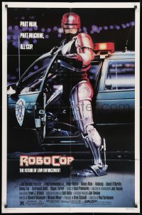 1y725 ROBOCOP 1sh 1987 Paul Verhoeven classic, Peter Weller is part man, part machine, all cop!