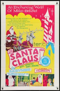1y744 SANTA CLAUS 1sh R1974 wonderful surreal Christmas images, enchanting world of make-believe!