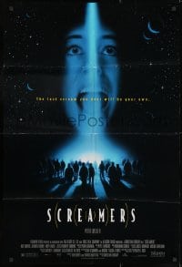 1y757 SCREAMERS DS 1sh 1995 sci-fi horror, the last scream you hear will be your own!