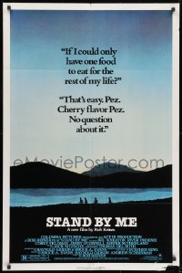 1y815 STAND BY ME 1sh 1986 Phoenix, Feldman, O'Connell, Wheaton, Sutherland, cherry Pez, rated!