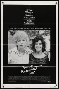1y870 TERMS OF ENDEARMENT 1sh 1983 Shirley MacLaine & Debra Winger, Jack Nicholson!