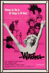 1y978 WITCHES 1sh 1967 Le Streghe, Silvana Mangano, Clint Eastwood shown in cowboy hat!