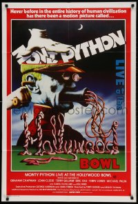 1z675 MONTY PYTHON LIVE AT THE HOLLYWOOD BOWL Aust 1sh 1982 great wacky meat grinder image!
