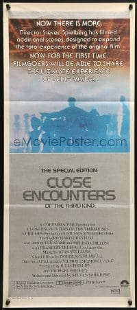 1z762 CLOSE ENCOUNTERS OF THE THIRD KIND S.E. Aust daybill 1980 Spielberg classic with new scenes!