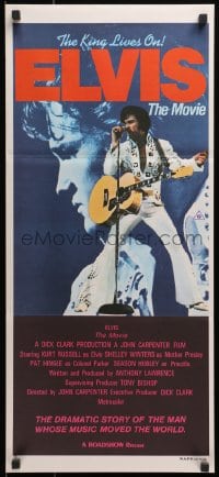 1z780 ELVIS Aust daybill 1979 Kurt Russell as Presley, directed by John Carpenter, rock & roll!