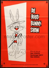 1z381 DIE BUGS BUNNY SHOW German 1963 Looney Tunes, Porky Pig, Sylvester & Daffy Duck too!