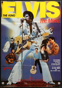 1z388 ELVIS German 1979 Kurt Russell as Presley, directed by John Carpenter, rock & roll!