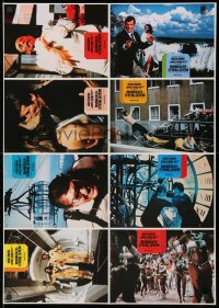 1z312 MOONRAKER German LC poster 1979 Roger Moore as Bond, Kiel, Lonsdale, Lois Chiles!