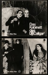 1z578 CABINET OF DR CALIGARI 10 German LCs R1960s Das Kabinett des Doktor Caligari, Krauss!