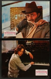 1z564 DEATH IN VENICE 8 German LCs 1971 Luchino Visconti's Morte a Venezia, Bogarde, Mangano