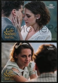 1z090 CAFE SOCIETY 9 Swiss LCs 2016 Woody Allen, Eisenberg, Stewart, Lively, great different images!