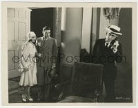 2a113 BURNING UP 8x10 key book still 1930 Richard Arlen & Mary Brian watch Tully Marshall w/phone
