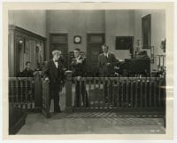 2a121 CAMERAMAN 8x10 still 1928 man laughs at Buster Keaton as he is asked to leave, classic!