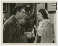 2a133 CHANGE OF HEART 8x10 still 1934 Janet Gaynor looks at Charles Farrell reading letter!