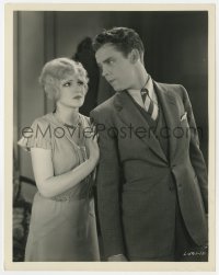2a135 CHEER UP & SMILE 8x10 still 1930 close up of Arthur Lake staring at worried Dixie Lee!