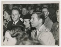 2a148 CLARK GABLE/CAROLE LOMBARD 6x8 news photo 1940s the legendary Hollywood couple at event!