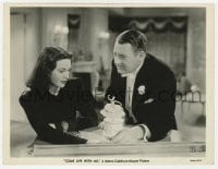 2a162 COME LIVE WITH ME 8x10 still 1941 Ian Hunter shows music box to beautiful Hedy Lamarr!