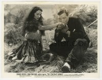 2a168 CONSTANT NYMPH 8x10.25 still 1943 Peter Lorre kissing the hand of Brenda Marshall!