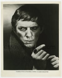 2a191 DARK SHADOWS TV 8.25x10 still 1967 portrait of Jonathan Frid as vampire Barnabas Collins!