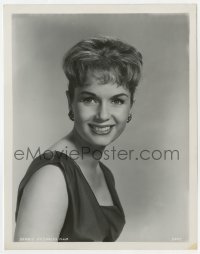 2a205 DEBBIE REYNOLDS 8x10.25 still 1950s head & shoulders smiling portrait of the MGM star!
