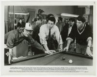 2a223 DINER candid 8x10 still 1982 director Barry Levinson with Steve Guttenberg & Timothy Daly!