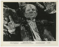 2a231 DOCTOR BLOOD'S COFFIN 8.25x10.25 still 1961 super close up of the grotesque monster!