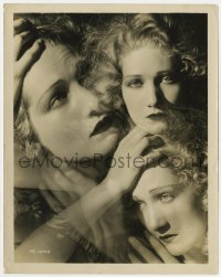 2a264 EDWINA BOOTH 8x10.25 still 1931 montage showing three moods in a single picture, Trader Horn!
