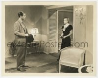 2a279 EXCLUSIVE 8x10 still 1937 beautiful Frances Farmer stares at Fred MacMurray across the room!