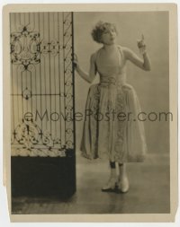 2a289 FASCINATION deluxe 8x10 still 1922 pretty Mae Murray full-length by iron gate!
