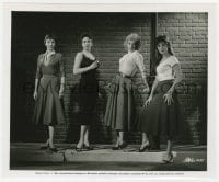 2a353 GIRLS ON THE LOOSE 8.25x10 still 1958 Mara Corday, Lita Milan, Bostock & Barker in girl gang!