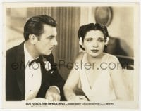 2a354 GIVE ME YOUR HEART 8x10.25 still 1936 George Brent looks upset with beautiful Kay Francis!