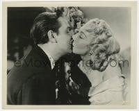 2a355 GLEN OR GLENDA 8x10 still 1953 incredibly rare portrait of Ed Wood kissing Dolores Fuller!