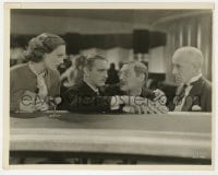 2a366 GRAND HOTEL 8x10 still 1932 Joan Crawford, Lewis Stone, John Barrymore & Lionel Barrymore!