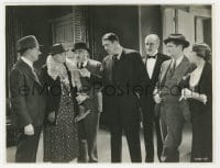 2a382 GUILTY AS HELL 8x10 key book still 1932 Edmund Lowe watches Victor McLaglen accuse lady!