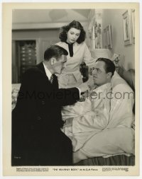 2a400 HEAVENLY BODY 8x10.25 still 1944 Hedy Lamarr watches doctor Ankrum examine William Powell!