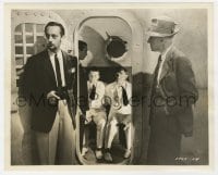 2a515 KING OF ALCATRAZ deluxe 8x10 still 1938 Dennis Morgan & Harry Carey caught by von Seyffertitz!