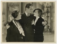 2a547 LETTY LYNTON 7.75x10 still 1932 Robert Montgomery with arms around Jaan Crawford & Robson!