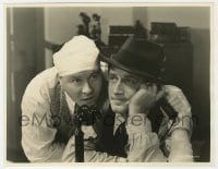 2a558 LOOKING FOR TROUBLE 8x10 key book still 1934 Jack Oakie & Spencer Tracy talking on phone!