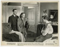 2a561 LOST WEEKEND 8x10 still 1945 Jane Wyman & Phillip Terry stare at alcoholic Ray Milland!