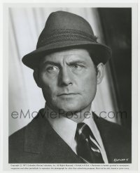 2a746 REFLECTION OF FEAR 8.25x10 still 1972 head & shoulders portrait of Robert Shaw in suit & hat!