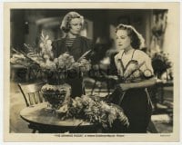 2a803 SHINING HOUR 8x10 still 1938 Margaret Sulllavan looks at Joan Crawford by flowers on table!