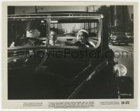 2a852 SUNSET BOULEVARD 8x10 still 1950 Erich von Stroheim driving Gloria Swanson & William Holden!