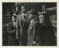 2a866 TARZAN'S NEW YORK ADVENTURE 8x10 still 1942 Johnny Weissmuller in suit & tie, O'Sullivan